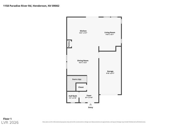 1158 Paradise River Road, Henderson, NV 89002