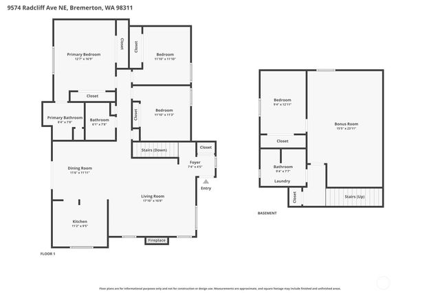 9574 Radcliff Avenue NE, Bremerton, WA 98311