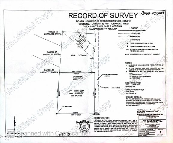 000 S Canyon Drive -, Prescott, AZ 86303