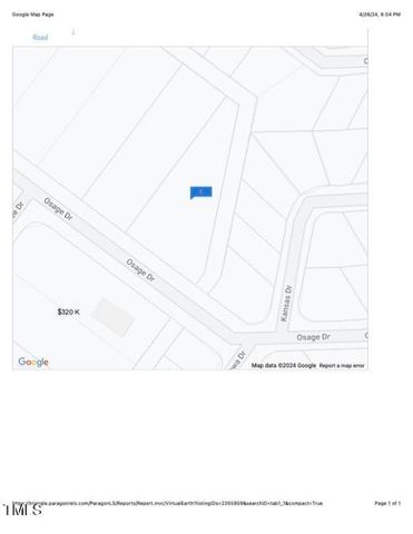 133 Osage Drive, Louisburg, NC 27549