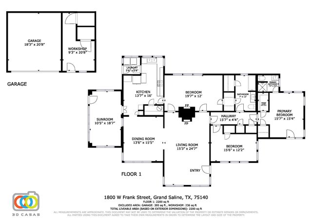 1800 W Frank Street, Grand Saline, TX 75140