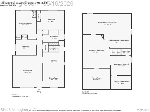 23701 Lakewood Street, St. Clair Shores, MI 48082