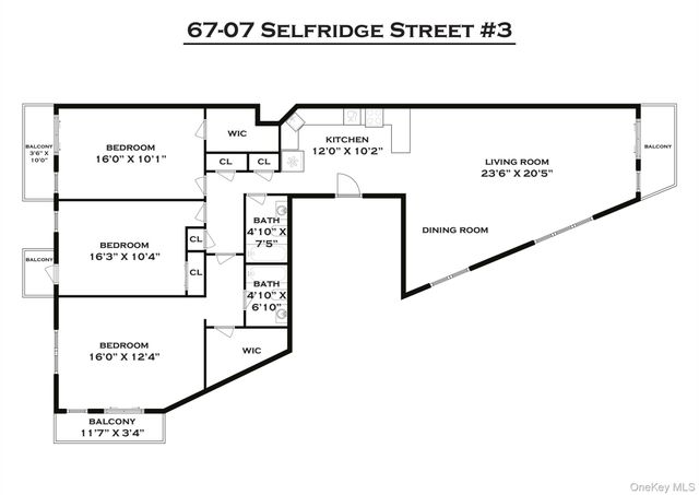 67-07 Selfridge Street 3rd Floor, Forest Hills, NY 11375