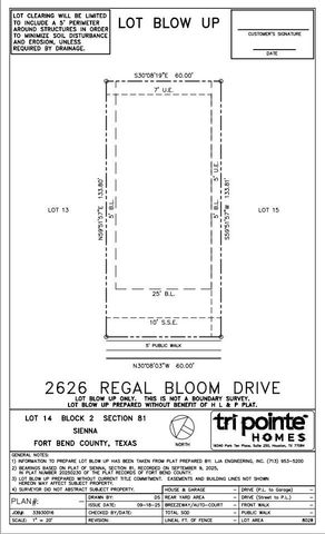 2626 Regal Bloom Drive, Missouri City, TX 77459