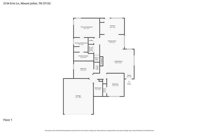 2134 Erin Ln, Mount Juliet, TN 37122