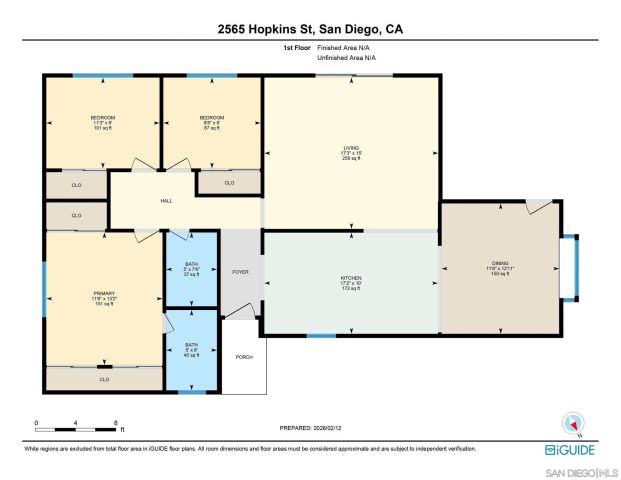 2565 Hopkins St, San Diego, CA 92139