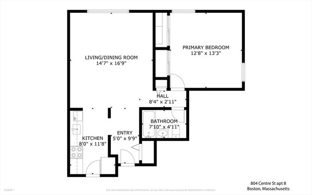 804 Centre Street 8, Boston, MA 02130