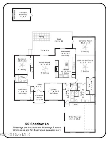 50 Shadow Lane, Whispering Pines, NC 28327