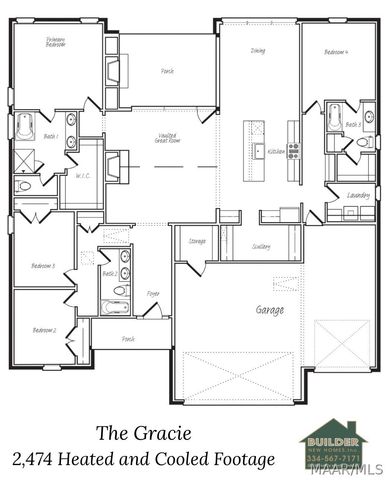 72 Della Drive, Wetumpka, AL 36093