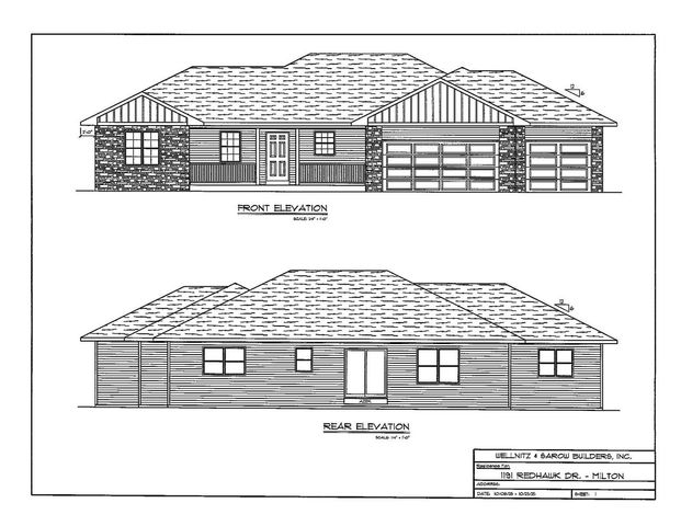 1191 Red Hawk Drive, Milton, WI 53563