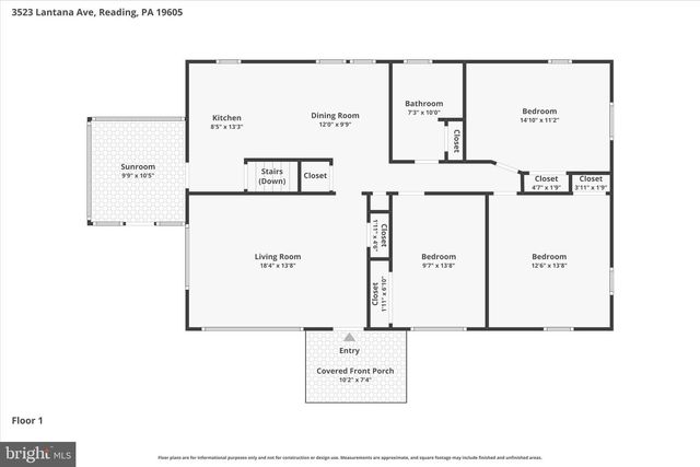 3523 LANTANA AVE, Reading, PA 19605