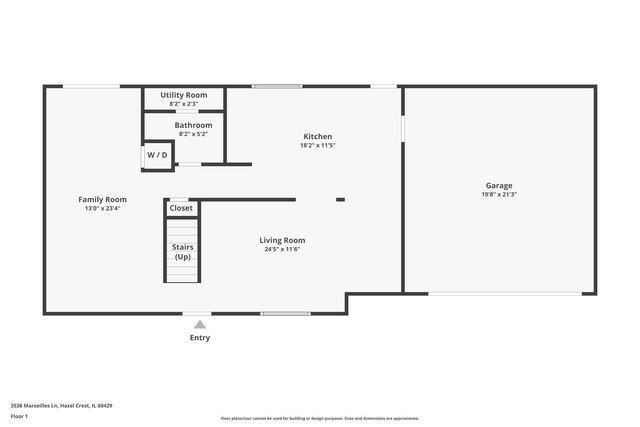 3536 Marseilles Lane, Hazel Crest, IL 60429