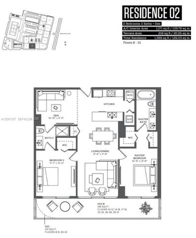 121 NE 34 Street 1702, Miami, FL 33137