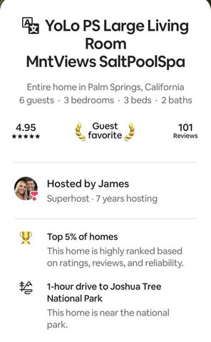 1962 E Baristo Road, Palm Springs, CA 92262