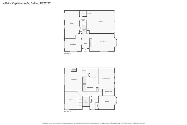 4360 N Capistrano Drive, Dallas, TX 75287