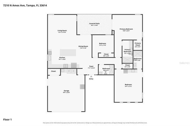 7210 N AMOS AVENUE, Tampa, FL 33614