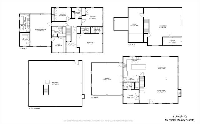 2 Lincoln Ct, Medfield, MA 02052