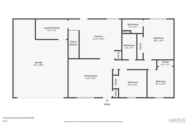 40 Double Creek Court, Wentzville, MO 63385