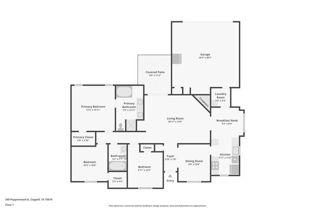 349 Pepperwood Street, Coppell, TX 75019
