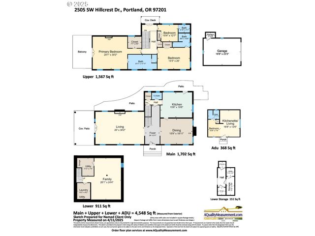 2505 Sw HILLCREST Dr, Portland, OR 97201