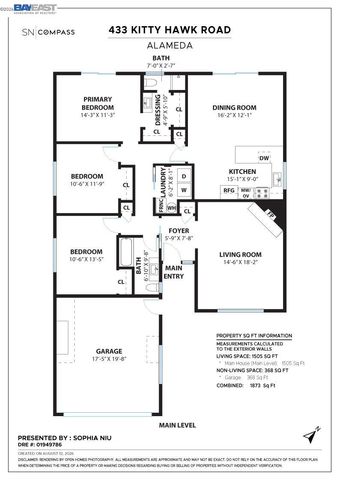 433 Kitty Hawk Rd, Alameda, CA 94501