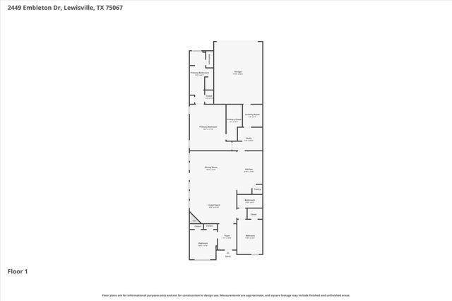 2449 Embleton Drive, Lewisville, TX 75067