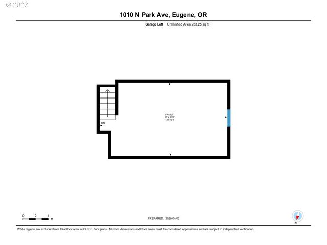 1010 N PARK Ave, Eugene, OR 97404