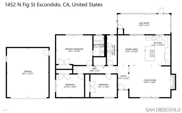 1452 N Fig St, Escondido, CA 92026