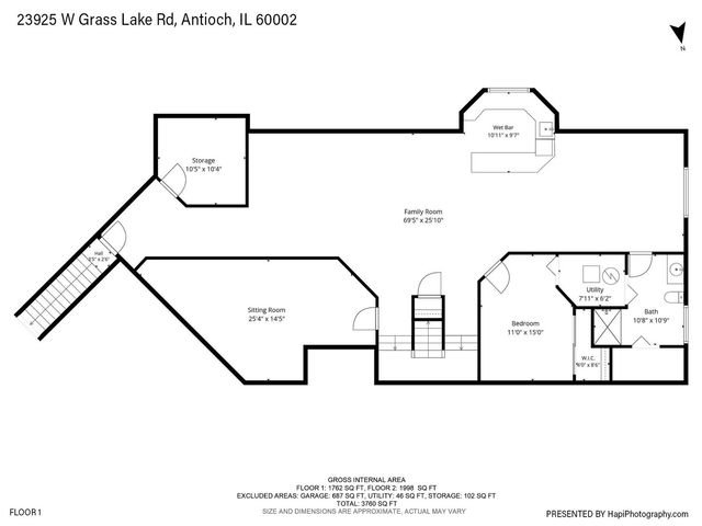 23925 W Grass Lake Road, Antioch, IL 60002