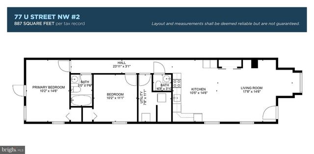 77 U ST NW #2, Washington, DC 20001