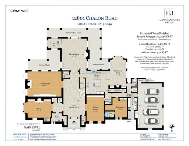 12801 Chalon Road, Los Angeles, CA 90049