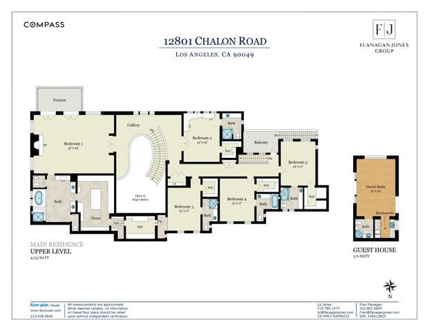 12801 Chalon Road, Los Angeles, CA 90049