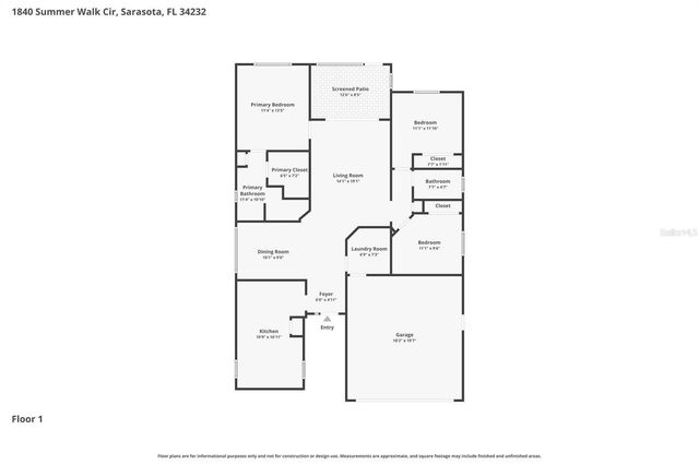 1840 SUMMER WALK CIRCLE, Sarasota, FL 34232