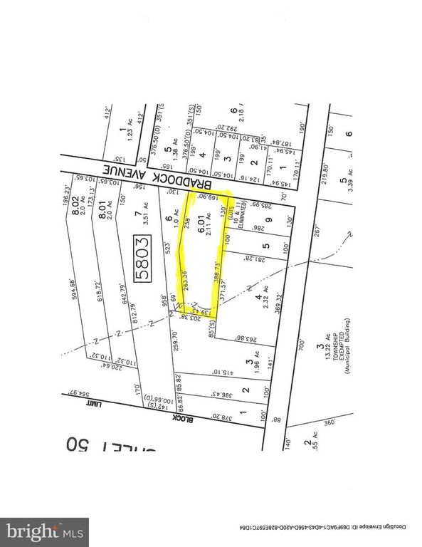 LOT 6.01 BRADDOCK AVE, Hammonton, NJ 08037