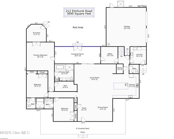 212 Elmhurst Road, Wilmington, NC 28411