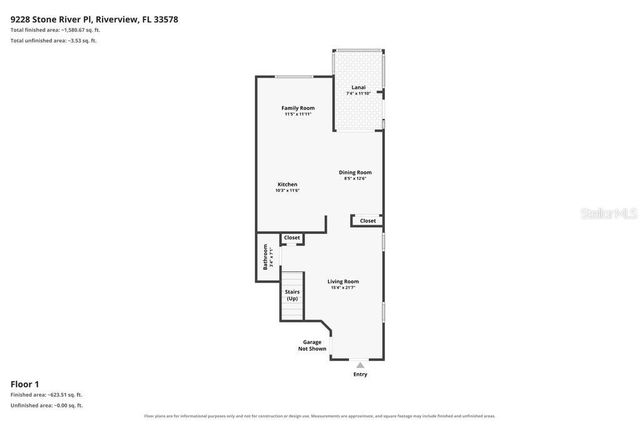 9228 STONE RIVER PLACE, Riverview, FL 33578