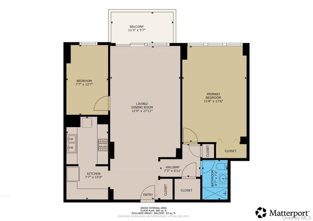 85-15 Main Street 10G, Briarwood, NY 11435