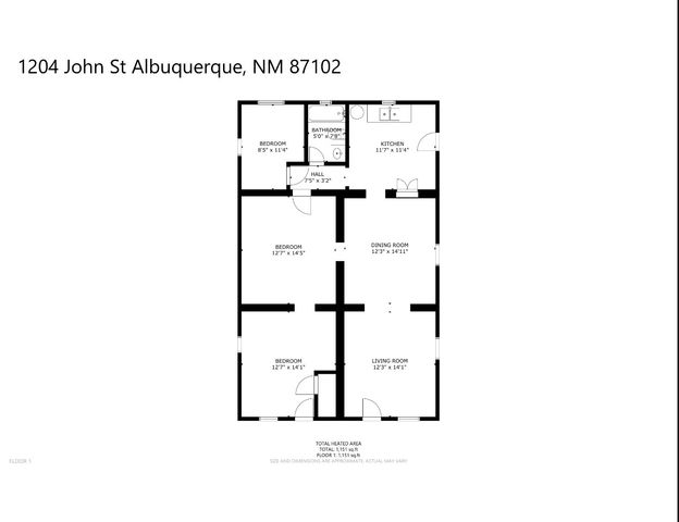 1204 John Street SE, Albuquerque, NM 87102