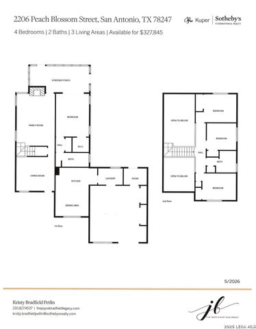 2206 PEACH BLOSSOM ST, San Antonio, TX 78247