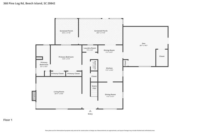368 Pine Log Road, Beech Island, SC 29842