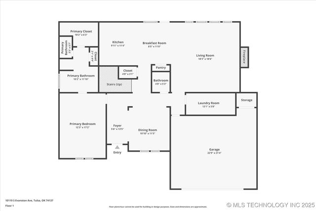 10119 S Evanston Avenue, Tulsa, OK 74137