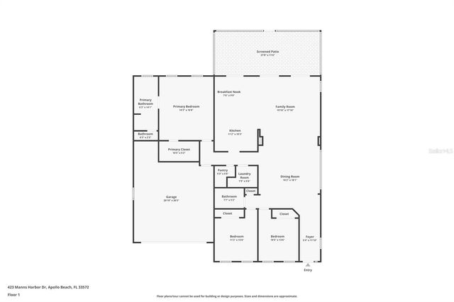 423 MANNS HARBOR DRIVE, Apollo Beach, FL 33572