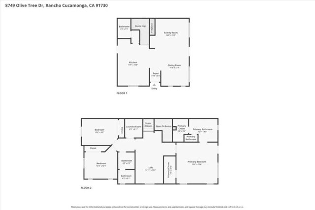 8749 Olive Tree Drive, Rancho Cucamonga, CA 91730