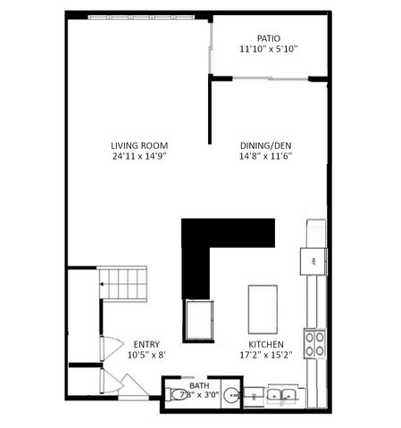 1401 Burr Oak Road 114B, Hinsdale, IL 60521