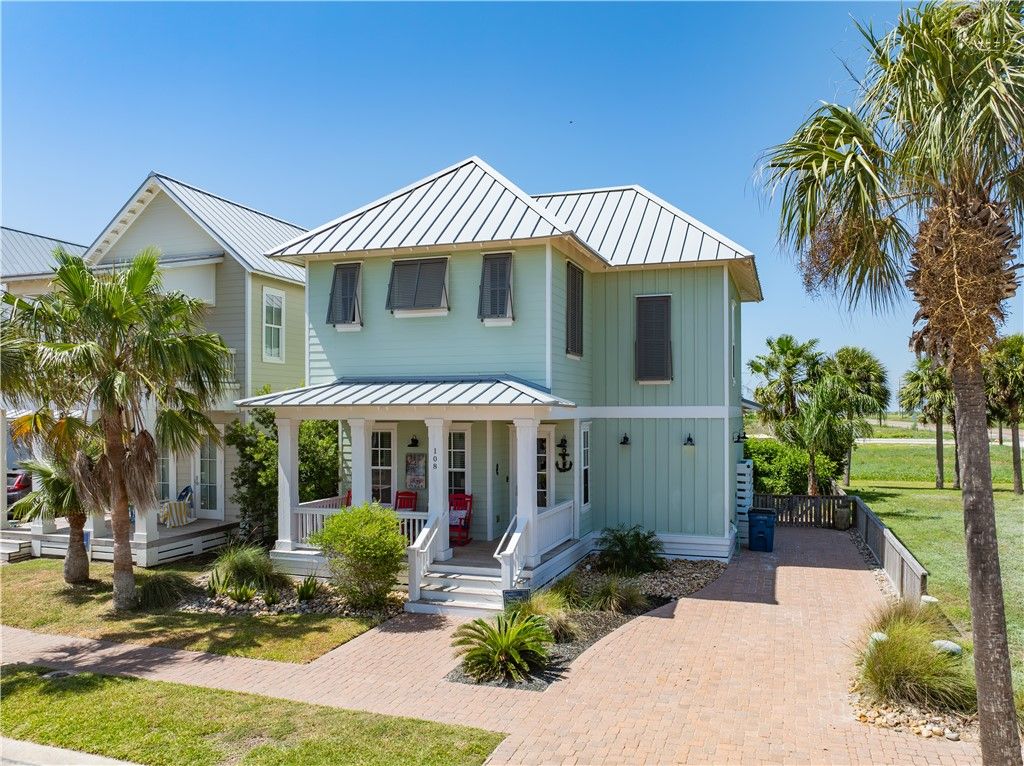 108 Bent Grass Dr, Port Aransas, TX 78373 — exterior