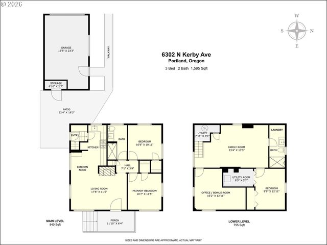 6302 N KERBY Ave, Portland, OR 97217