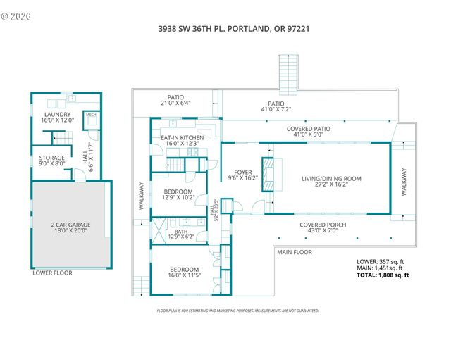 3938 Sw 36TH Pl, Portland, OR 97221