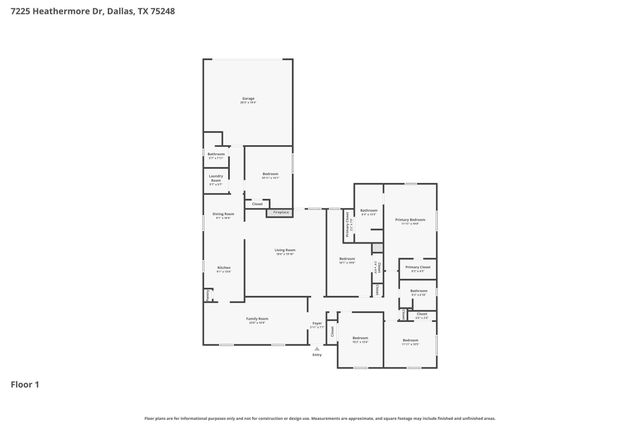 7225 Heathermore Drive, Dallas, TX 75248