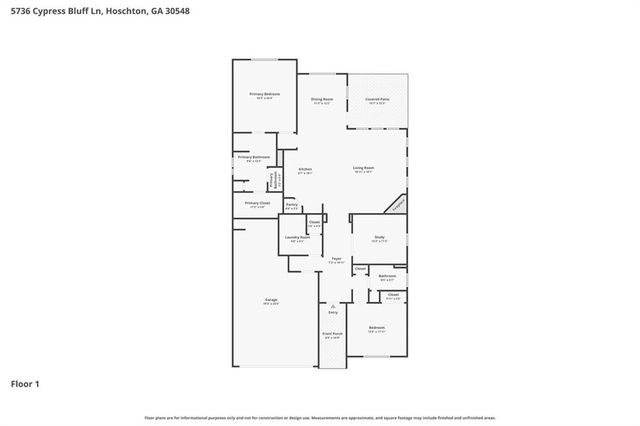 5736 Cypress Bluff Lane, Hoschton, GA 30548