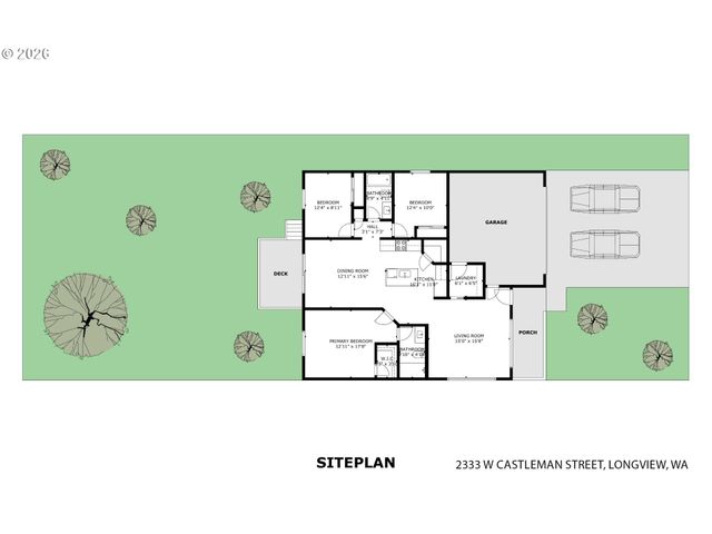 2333 W CASTLEMAN St, Longview, WA 98632